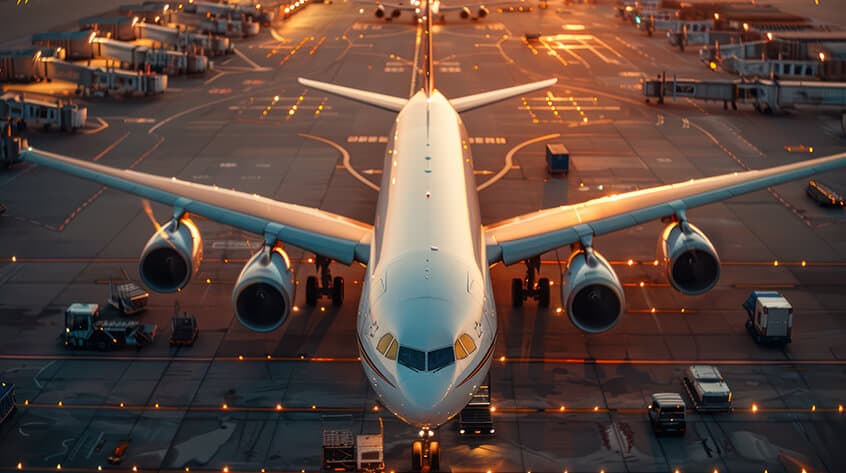 Air freight plane