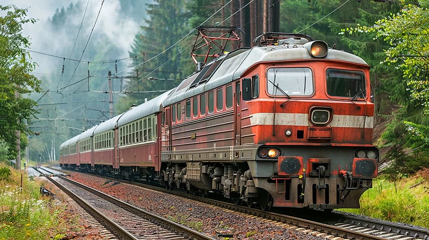 Train freight